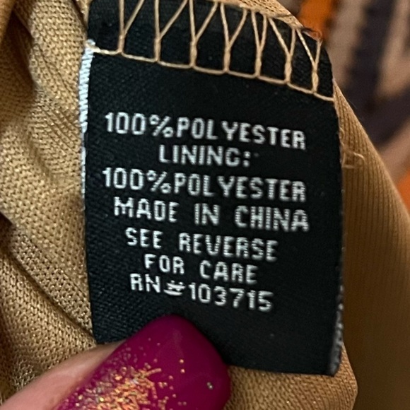 🔴Sharagano size 6 chevron knit summer midi summer spring dress - Picture 7 of 10